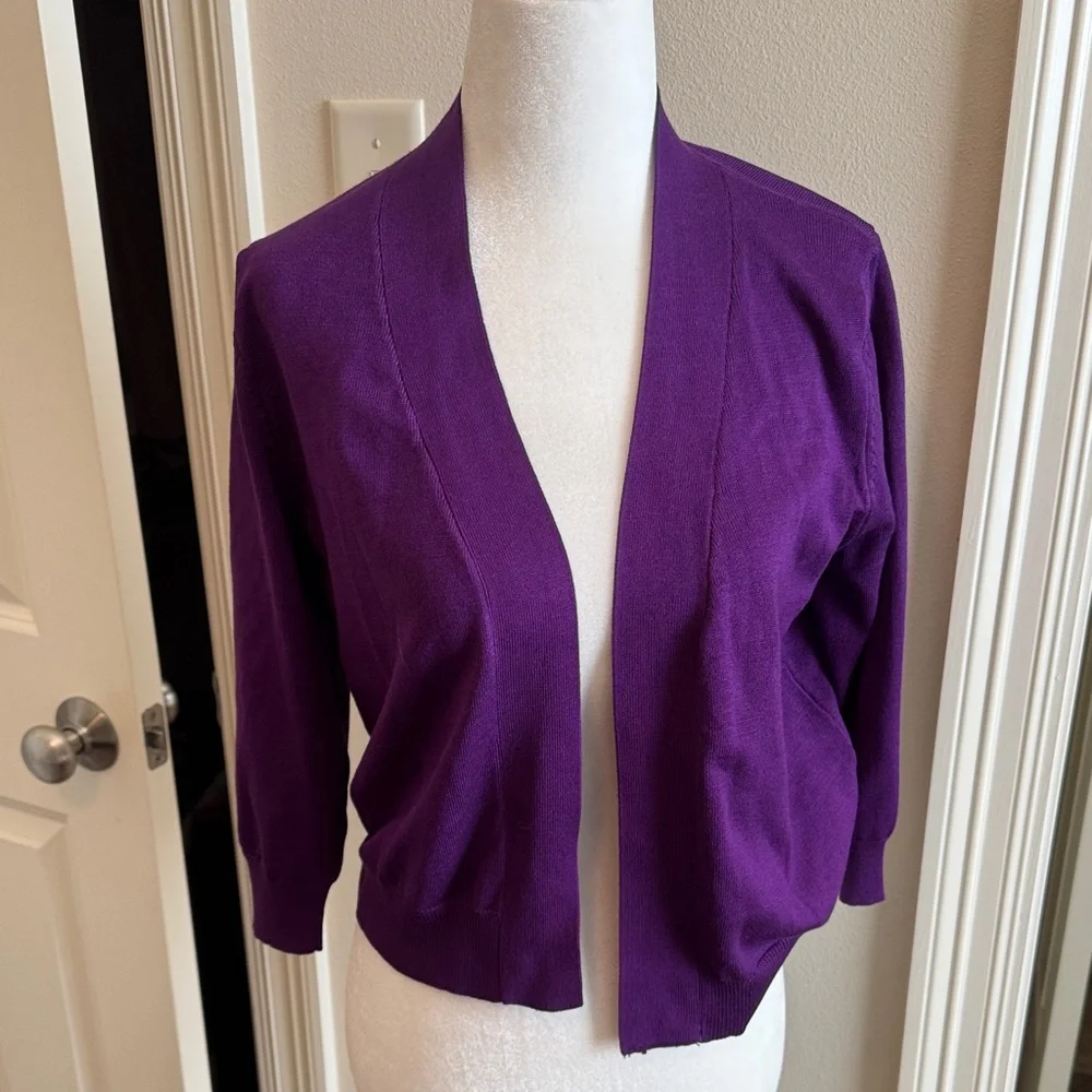 Grace Karin Deep Purple Women's Shrug - Picture 1 of 2